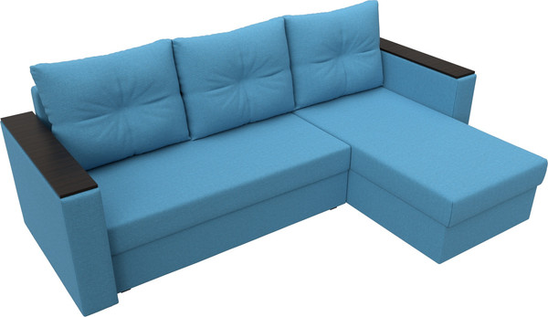 Диван угловой Лига Диванов Атланта без стола правый / 126168