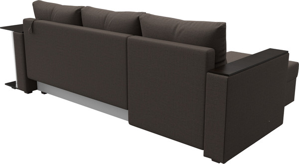 Диван угловой Лига Диванов Атланта со столом левый / 121163L