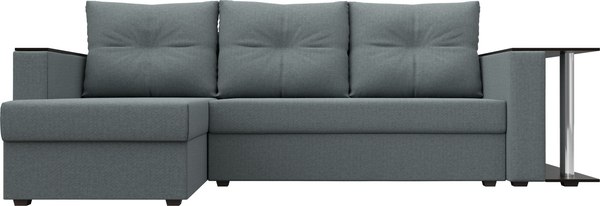 Диван угловой Лига Диванов Атланта со столом левый / 121164L