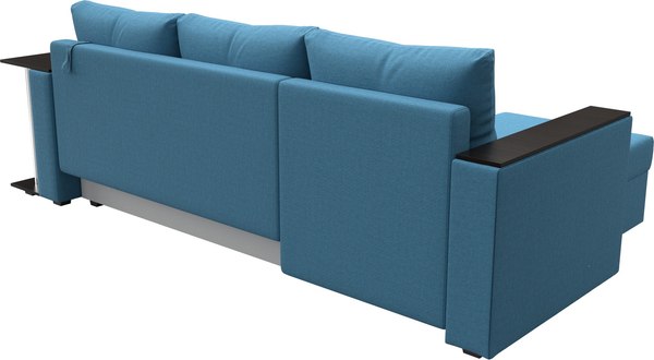 Диван угловой Лига Диванов Атланта со столом левый / 121165L