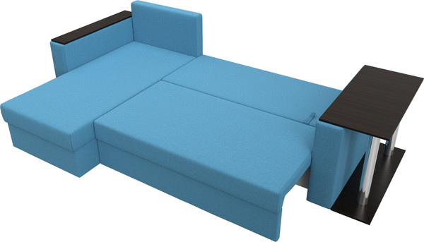 Диван угловой Лига Диванов Атланта со столом левый / 121165L