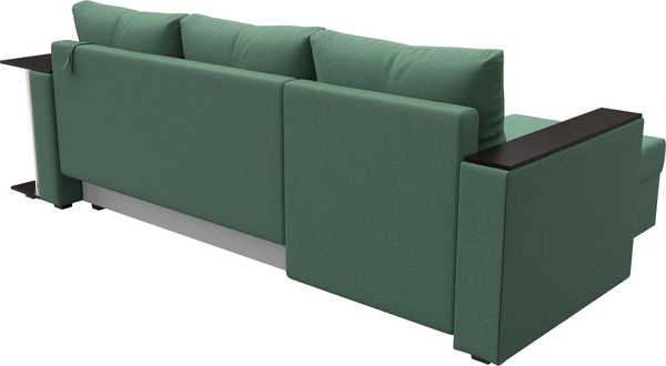 Диван угловой Лига Диванов Атланта со столом левый / 121166L