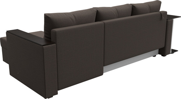 Диван угловой Лига Диванов Атланта со столом правый / 121163