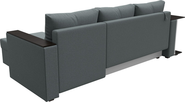 Диван угловой Лига Диванов Атланта со столом правый / 121164