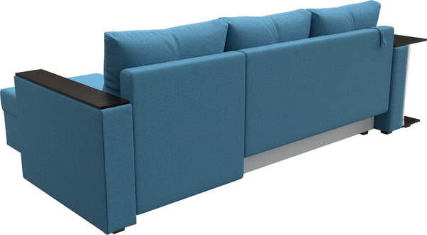 Диван угловой Лига Диванов Атланта со столом правый / 121165