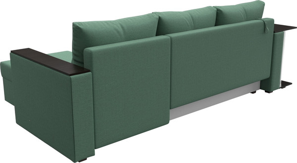 Диван угловой Лига Диванов Атланта со столом правый / 121166