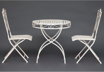 Комплект садовой мебели Tetchair Secret de Maison Palladio (белый антик)