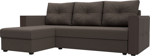 Диван угловой Лига Диванов Валенсия Лайт левый угол / 125971L - фото