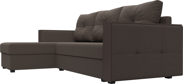 Диван угловой Лига Диванов Валенсия Лайт левый угол / 125971L