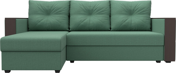 Диван угловой Лига Диванов Валенсия Лайт левый / 125972L