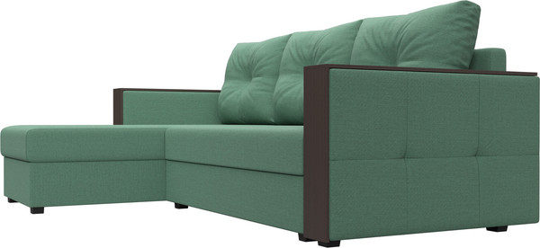 Диван угловой Лига Диванов Валенсия Лайт левый / 125972L