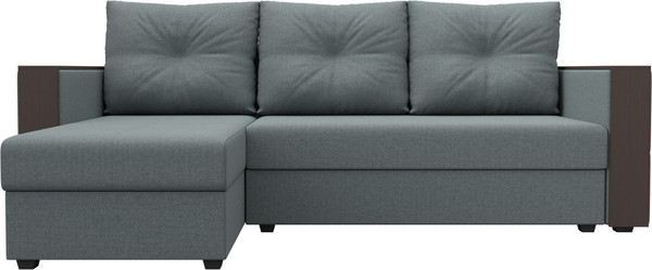 Диван угловой Лига Диванов Валенсия Лайт левый / 125973L