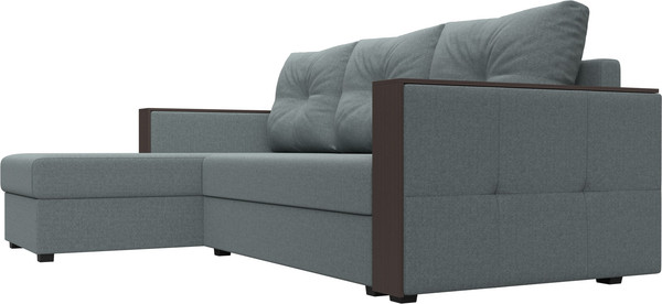 Диван угловой Лига Диванов Валенсия Лайт левый / 125973L