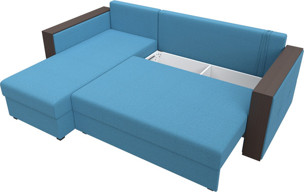 Диван угловой Лига Диванов Валенсия Лайт левый / 125974L