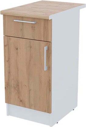 Шкаф-стол кухонный Горизонт Мебель Настя 400 с ящиком - фото