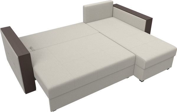 Диван угловой Лига Диванов Валенсия Лайт правый / 125970