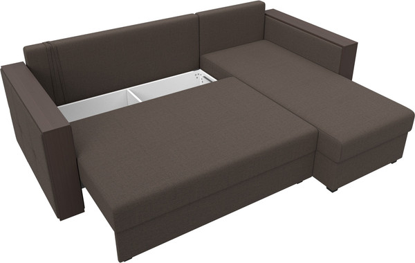 Диван угловой Лига Диванов Валенсия Лайт правый / 125971