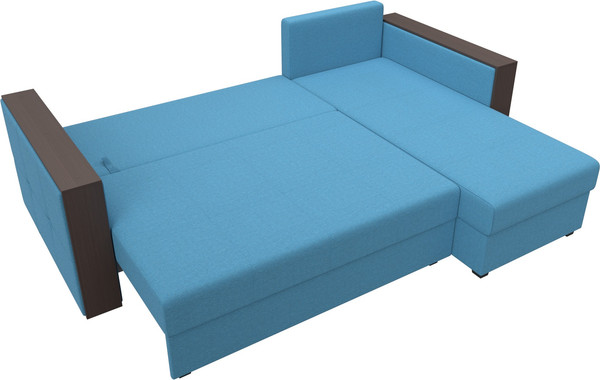 Диван угловой Лига Диванов Валенсия Лайт правый / 125974