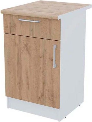 Шкаф-стол кухонный Горизонт Мебель Настя 500 с ящиком - фото