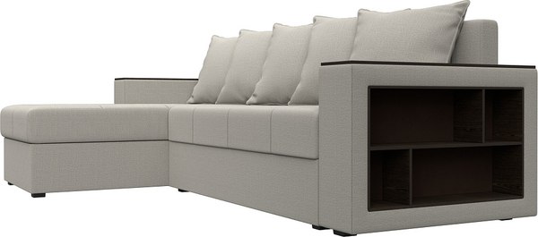 Диван угловой Лига Диванов Дубай Лайт левый / 121638L