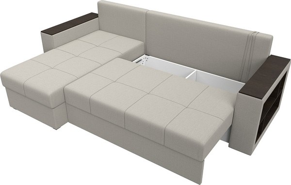 Диван угловой Лига Диванов Дубай Лайт левый / 121638L