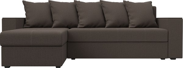 Диван угловой Лига Диванов Дубай Лайт левый / 121639L