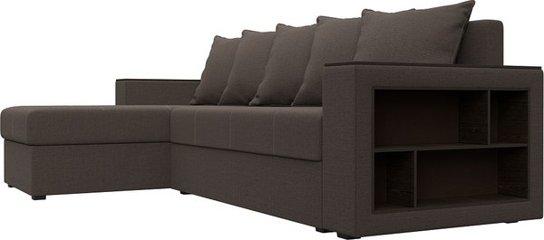 Диван угловой Лига Диванов Дубай Лайт левый / 121639L