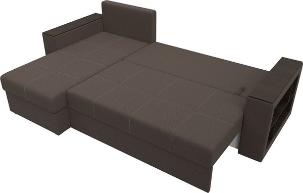 Диван угловой Лига Диванов Дубай Лайт левый / 121639L