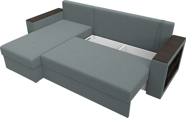 Диван угловой Лига Диванов Дубай Лайт левый / 121640L