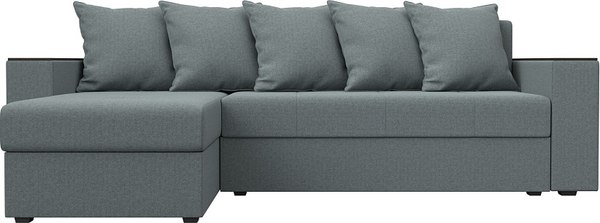 Диван угловой Лига Диванов Дубай Лайт левый / 121640L