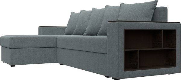 Диван угловой Лига Диванов Дубай Лайт левый / 121640L