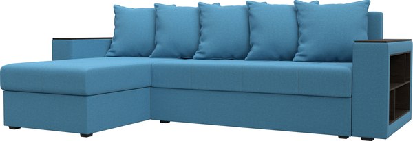 Диван угловой Лига Диванов Дубай Лайт левый / 121641L - фото