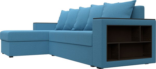 Диван угловой Лига Диванов Дубай Лайт левый / 121641L