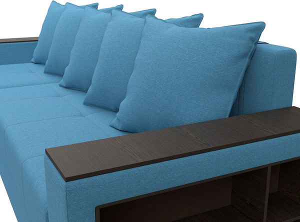 Диван угловой Лига Диванов Дубай Лайт левый / 121641L