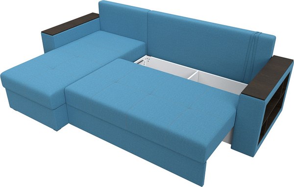 Диван угловой Лига Диванов Дубай Лайт левый / 121641L