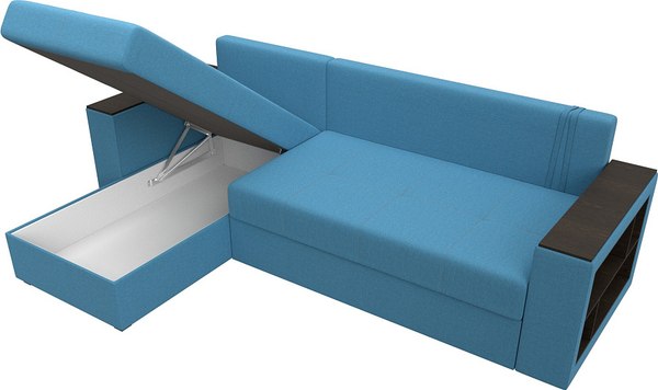 Диван угловой Лига Диванов Дубай Лайт левый / 121641L