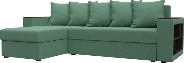 Диван угловой Лига Диванов Дубай Лайт левый / 121642L - фото