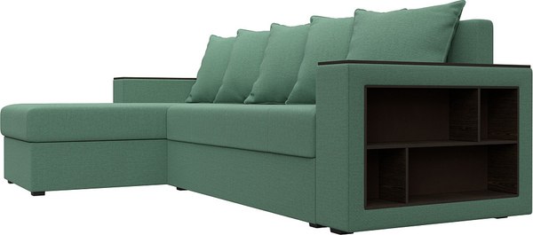 Диван угловой Лига Диванов Дубай Лайт левый / 121642L