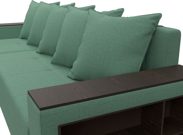 Диван угловой Лига Диванов Дубай Лайт левый / 121642L