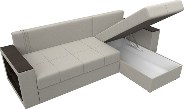 Диван угловой Лига Диванов Дубай Лайт правый / 121638