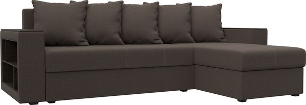 Диван угловой Лига Диванов Дубай Лайт правый / 121639 - фото