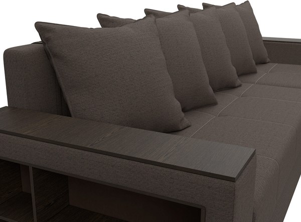 Диван угловой Лига Диванов Дубай Лайт правый / 121639