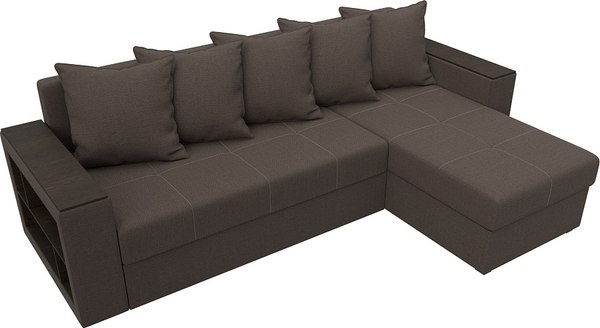 Диван угловой Лига Диванов Дубай Лайт правый / 121639