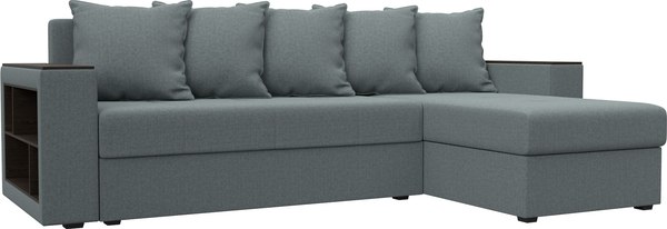 Диван угловой Лига Диванов Дубай Лайт правый / 121640 - фото