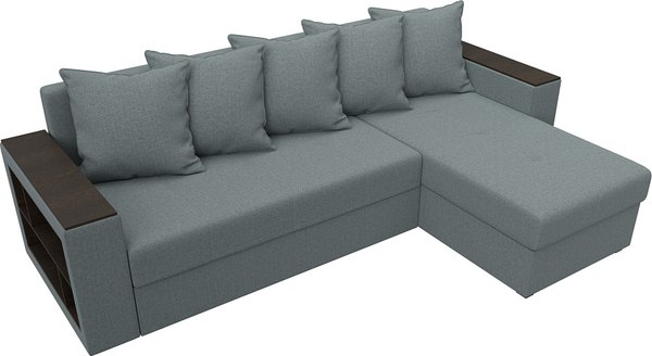 Диван угловой Лига Диванов Дубай Лайт правый / 121640