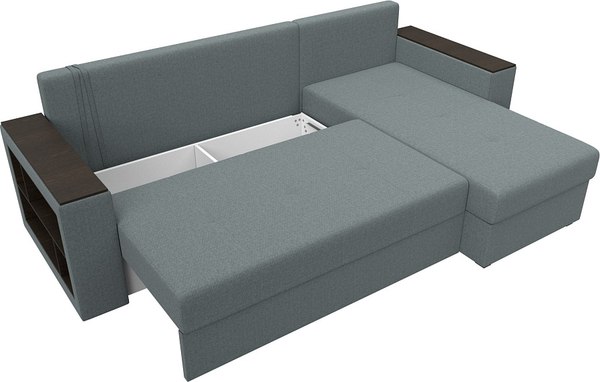 Диван угловой Лига Диванов Дубай Лайт правый / 121640