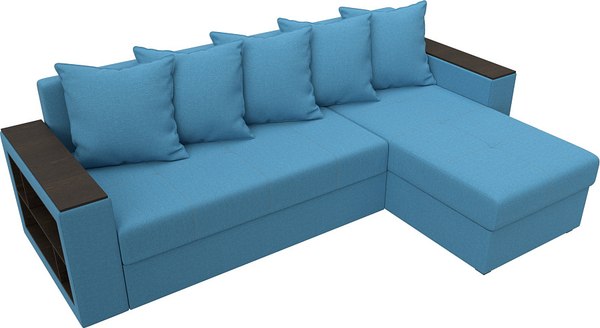 Диван угловой Лига Диванов Дубай Лайт правый / 121641