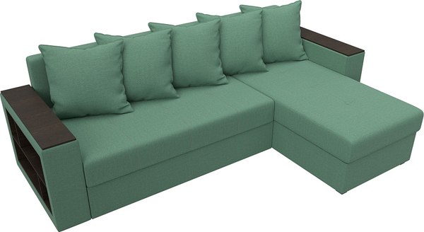 Диван угловой Лига Диванов Дубай Лайт правый / 121642