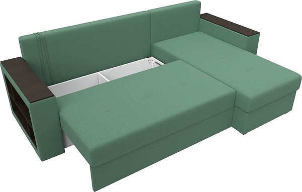 Диван угловой Лига Диванов Дубай Лайт правый / 121642