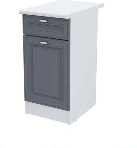 Шкаф-стол кухонный Горизонт Мебель Настя 400 с ящиком - фото